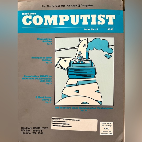 12 Hardcore Computist Issues 1980’s Collectible Rare. Superb condition. - Picture 12 of 14
